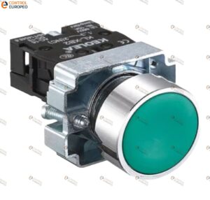 Boton Pulsador 22mm Color Verde 0-400v 10a Xb2-10bng