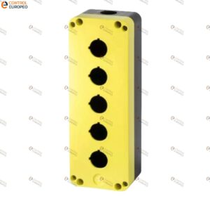 Caja 5 Orificios Amarilla Con Negro Pq05k