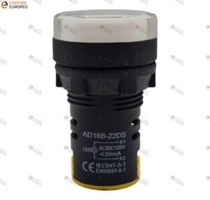 Foco Piloto Led Blanco 120v Ac/dc Tablero Control 10pza