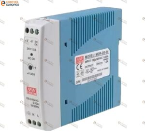 Fuente De Poder Mdr-20-24 Mean Well, 20w 24vcd 1a
