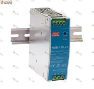Fuente De Poder Ndr-120-24 Mean Well, 120w 24vcd 5a