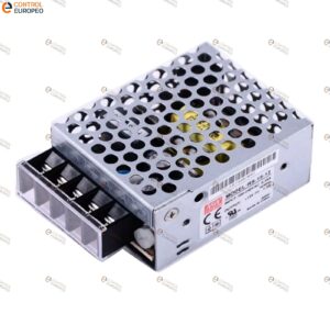 Fuente De Poder Rs-15-12 Mean Well, 15w 12vcd 1.3 Amp