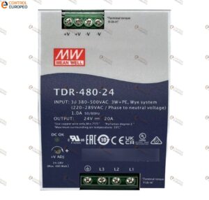 Fuente De Poder Tdr-480-24 Mean Well, 480w 24vcd 20a