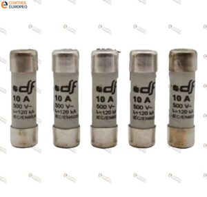 Fusible Cilindrico 10a, 10x38 Gg, 10pza