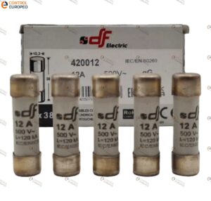 Fusible Cilindrico 12a, 10x38 Gg, 10pza