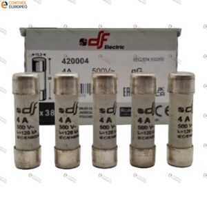 Fusible Cilindrico 4a, 10x38 Gg, 10pza