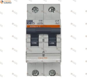 Interruptor Termomagnetico C&s, 2 Polos 63a Riel Din