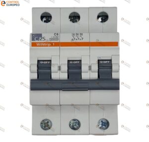 Interruptor Termomagnetico C&s, 3 Polos Riel Din 2a A 25a