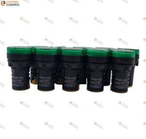 Piloto Led Verde 450v Ac/dc Tablero Control 10pzas