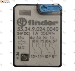Rele Electromagnetico Finder Mod.5534 De 4 Inversores 24vdc