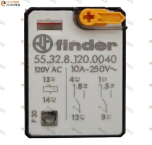 Relevador 120v Ac 10a, 8 Pines Finder