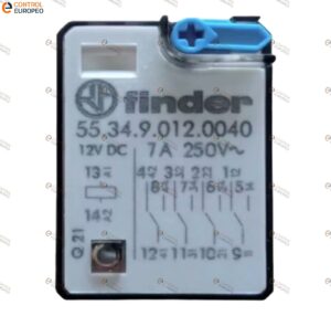 Relevador 12v Dc 7a, 14 Pines Finder
