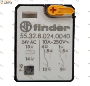 Relevador 24v Ac 10a, 8 Pines Finder