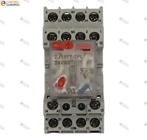 Relevador 24v Ac 10a, 8 Pines Jinhong Con Base