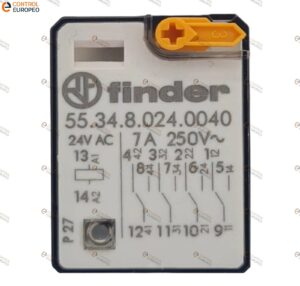 Relevador 24v Ac 7a, 14 Pines Finder