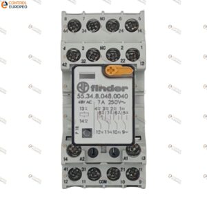 Relevador 48v Ac 7a, 14 Pines Finder Con Base