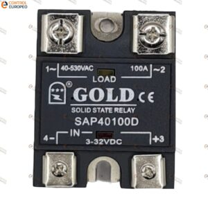 Relevador De Estado Solido De 100 A, 40-530v Ac