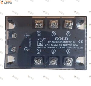 Relevador De Estado Solido Trifasico De 50 A, 90-660vac