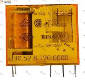 Relevador Encapsulado 120v Ac, 8 Pines Finder