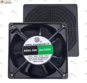 Ventilador Axial Fan 220vac 120x120x30 G12038ha2bt7 con filtro